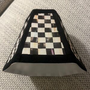 MacKenzie-Childs Courtly Check Small Shade